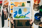 Screenprinting | Flocked Landscapes