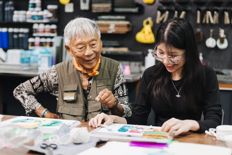 Artist-led Workshop | Papermaking Collage with Goh Beng Kwan
