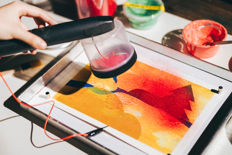 Screenprinting Workshop | Flocked Landscapes