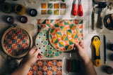 Relief Printing & Embroidery | Stitched & Printed Patterns