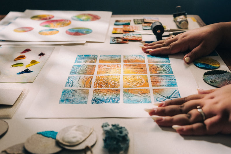 Collagraphy | Playful Textures