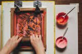 Screenprinting Workshop | Marvellous Marbling, Masked Messages