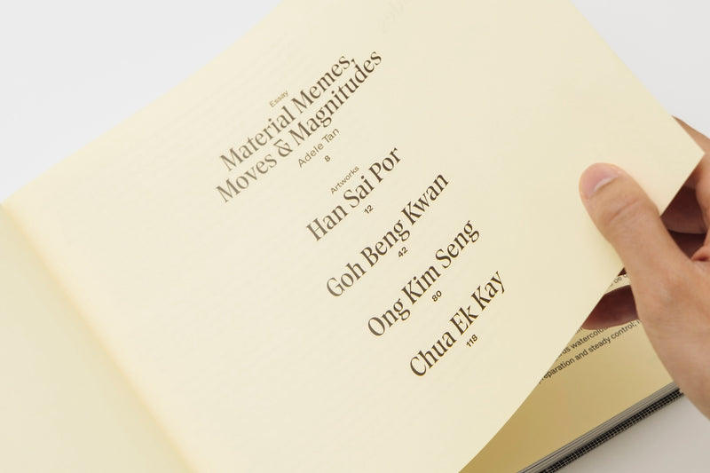 Material Moves: Revisiting Print and Paper through Han Sai Por, Goh Beng Kwan, Ong Kim Seng and Chua Ek Kay