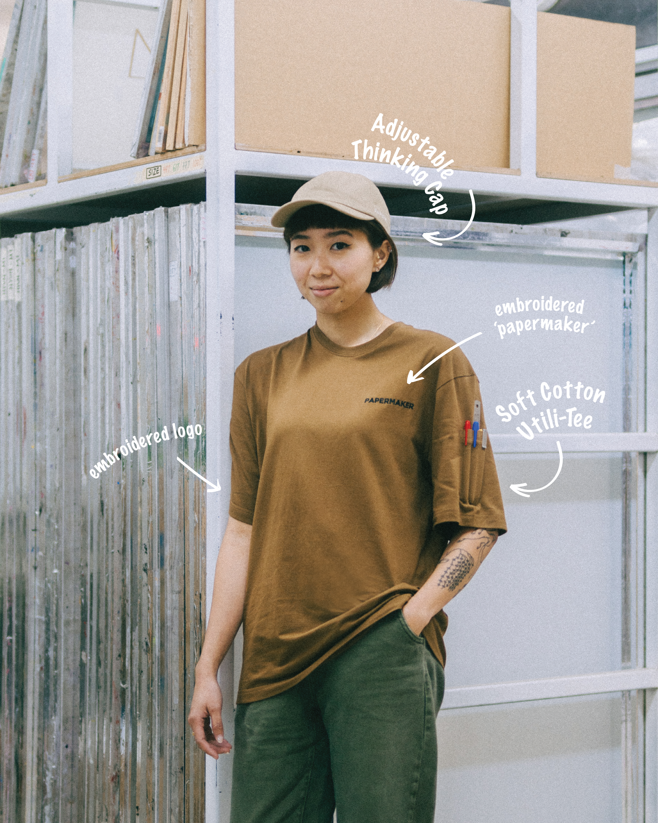 The Adjustable Thinking Cap – STPI The Corner Shop
