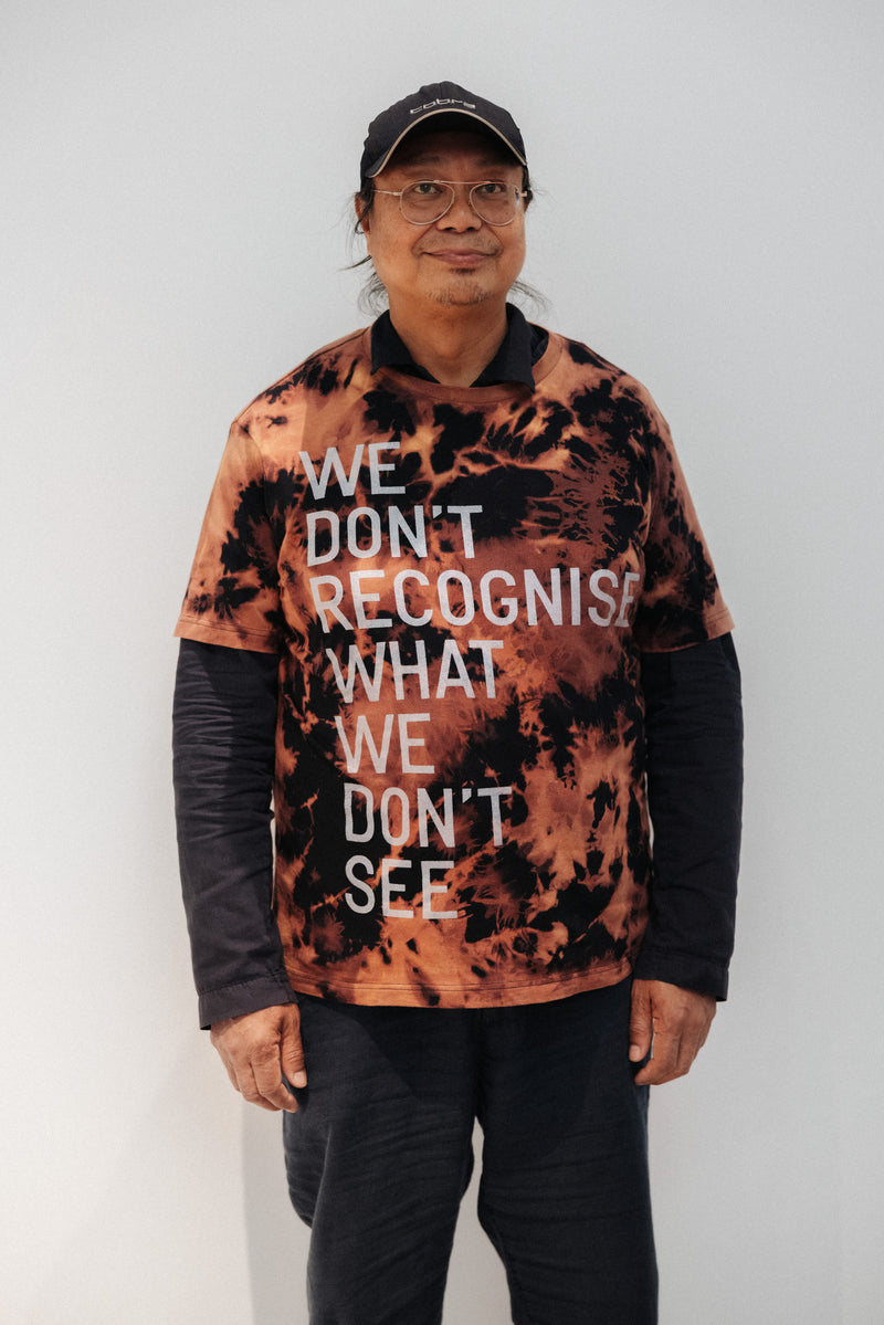 Customised T-Shirt Tie-Dye and Screenprint | We Don't Recognise What We Don't See